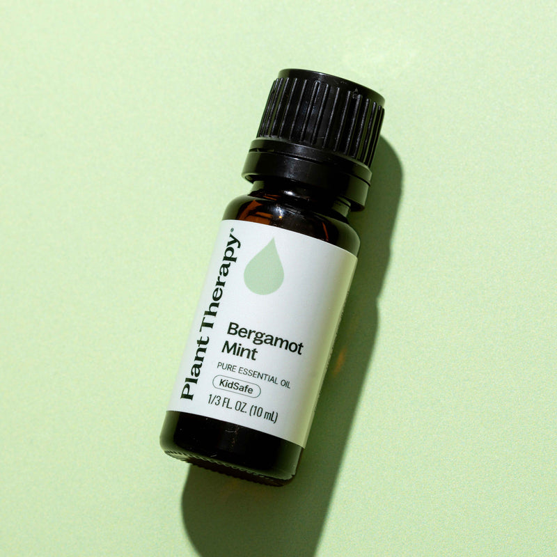 Plant Therapy Bergamot Mint Essential Oil Essential Oil Light Gray 10 mL