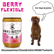 Paw Power Nutrition Dawg Butter Berry Flexible for Hips & Joints White Smoke