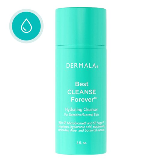 DERMALA Best CLEANSE Forever® (Sensitive/Normal Skin) Cleanser Turquoise
