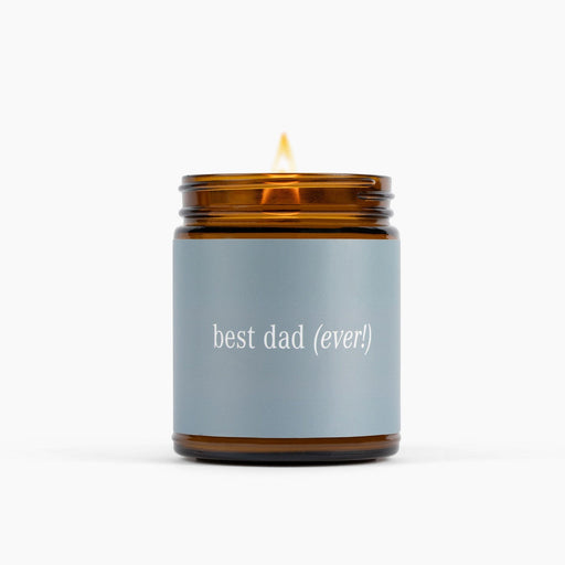 Fontana Candle Co Best Dad Ever Jar Candle Candles Light Slate Gray