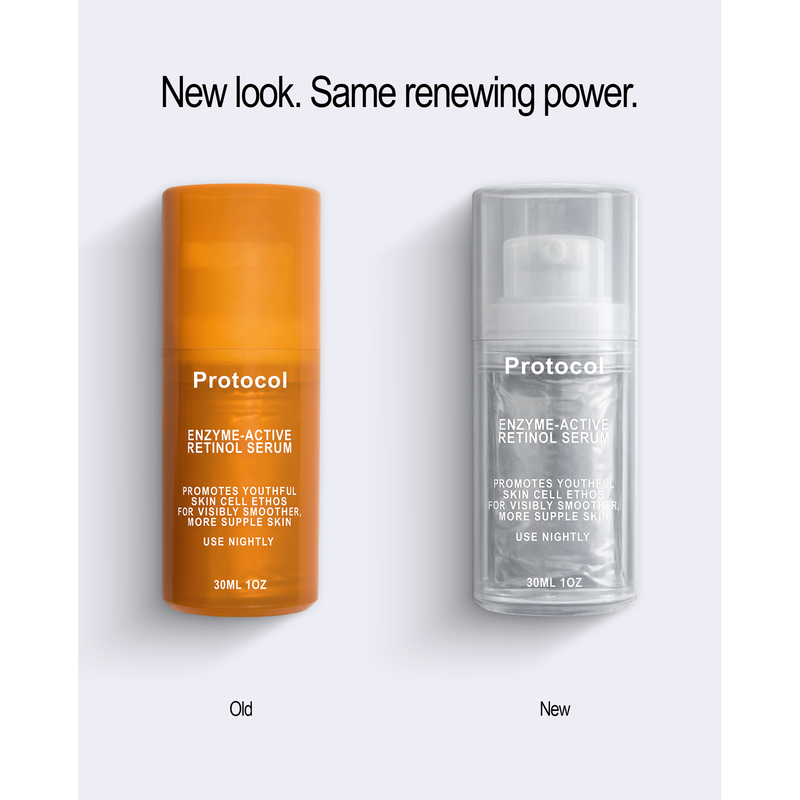 Protocol Skincare Enzyme-Active Retinol Serum Beauty Lavender