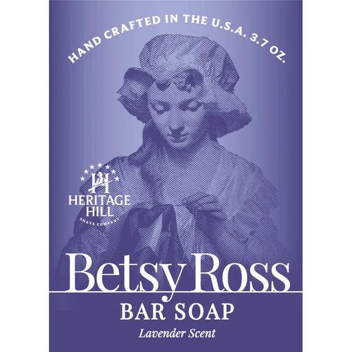 Heritage Hill Heritage Hill Betsy Ross Bar Soap 4 Oz Bar Soap Light Slate Gray