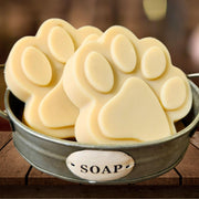 Fern Valley Soap Natural Goat Milk Soap | Dog Shampoo Bar | Big Paw Goat Milk Soap Light Goldenrod Oatmeal,No Oatmeal