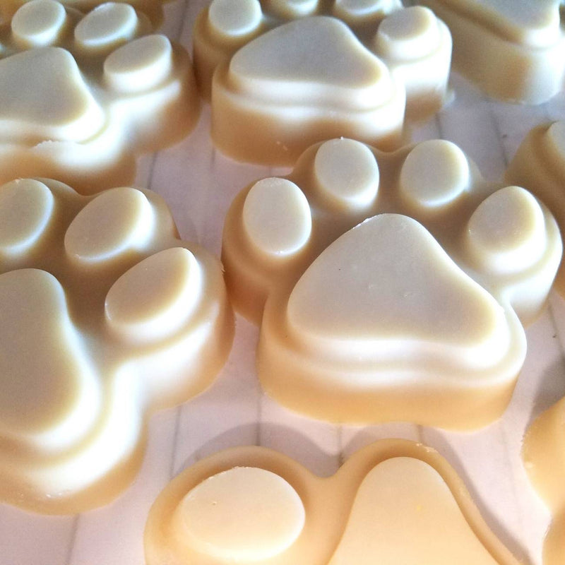 Fern Valley Soap Natural Goat Milk Soap | Dog Shampoo Bar | Big Paw Goat Milk Soap White Smoke Oatmeal,No Oatmeal