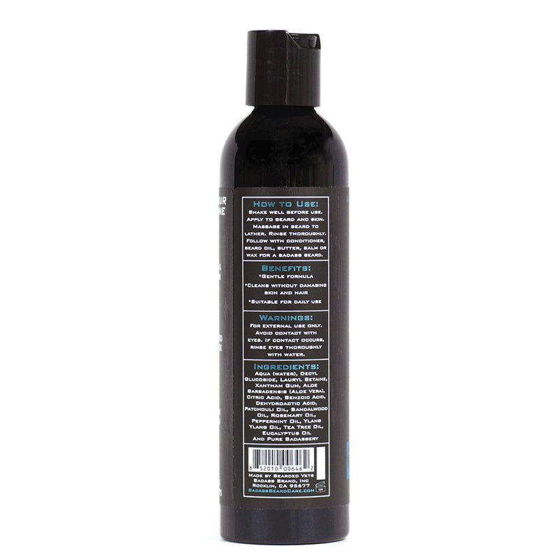 Badass Beard Care Chuck's Hog Wash - The Biker HOG WASH Dark Slate Gray BABC