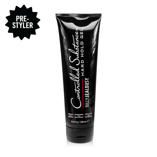 Billy Jealousy Controlled Substance Hard Hold Gel Hair White Smoke