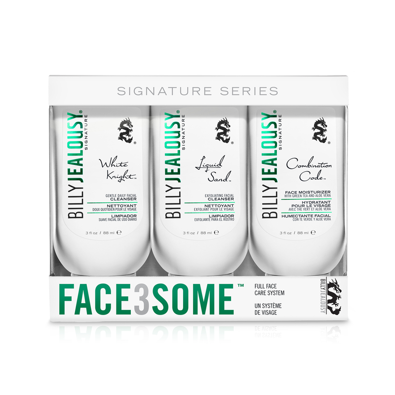 Billy Jealousy Face3some Face Care Trio Kit Face White Smoke