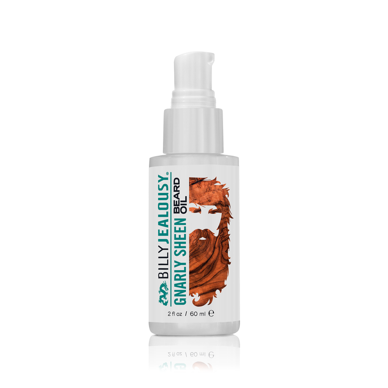 Billy Jealousy Gnarly Sheen Beard Oil Beard Light Gray