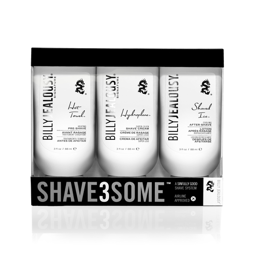 Billy Jealousy Shave3some Shave Care Trio Kit Shave Lavender