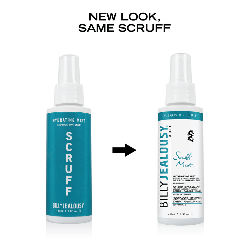 Billy Jealousy Signature Scruff Mist 3-in-1 (Beard, Shave, Face) Face White Smoke
