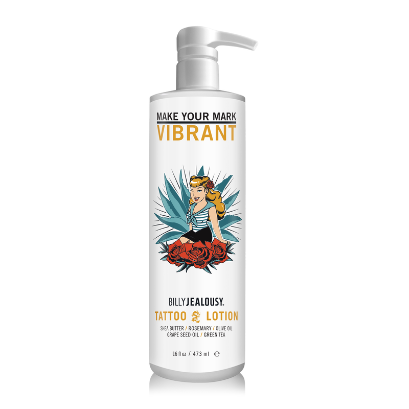 Billy Jealousy Tattoo Lotion Tattoo White Smoke 16oz