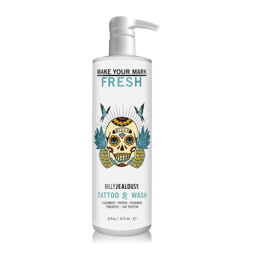 Billy Jealousy Tattoo Wash Tattoo White Smoke 16oz