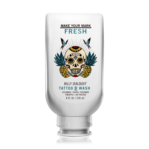 Billy Jealousy Tattoo Wash Tattoo White Smoke 8oz