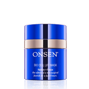 Onsen Secret 8-Hour Peptide Firming Mask Serums & Facial Treatment Medium Blue 30ml