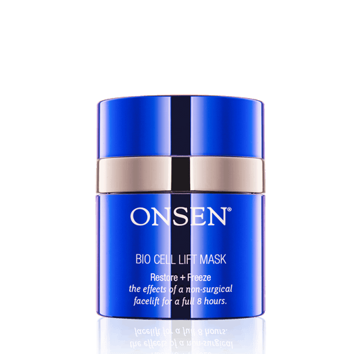 Onsen Secret 8-Hour Peptide Firming Mask Serums & Facial Treatment Medium Blue 30ml