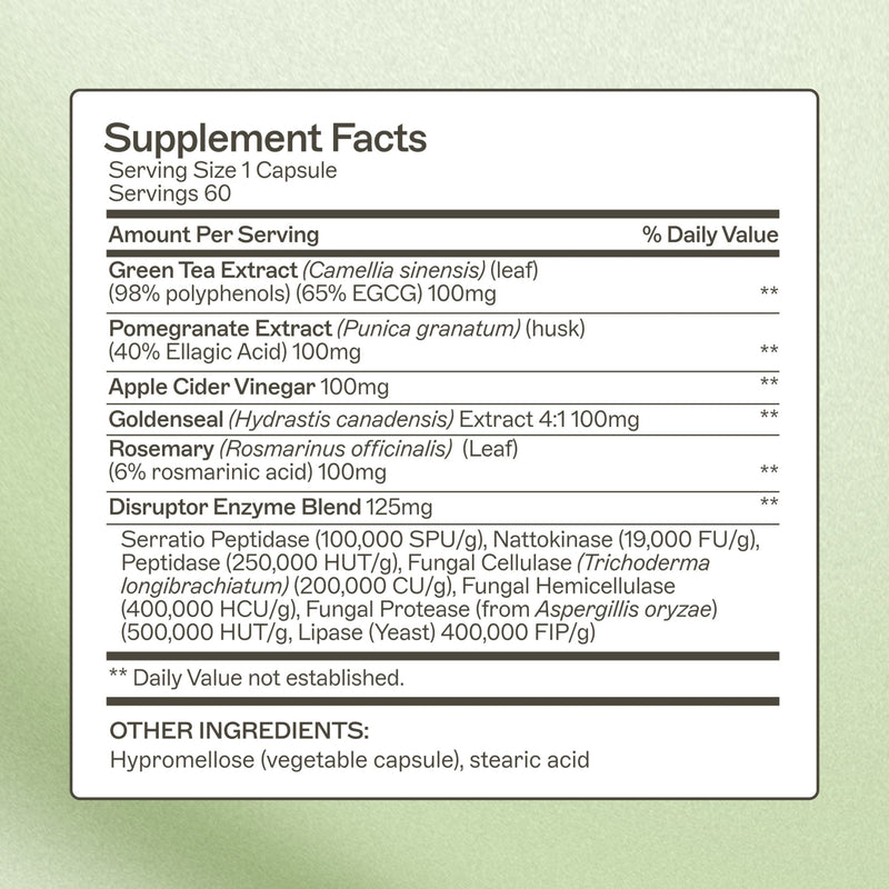 AMMD Biofilm Disruptor Supplement White Smoke