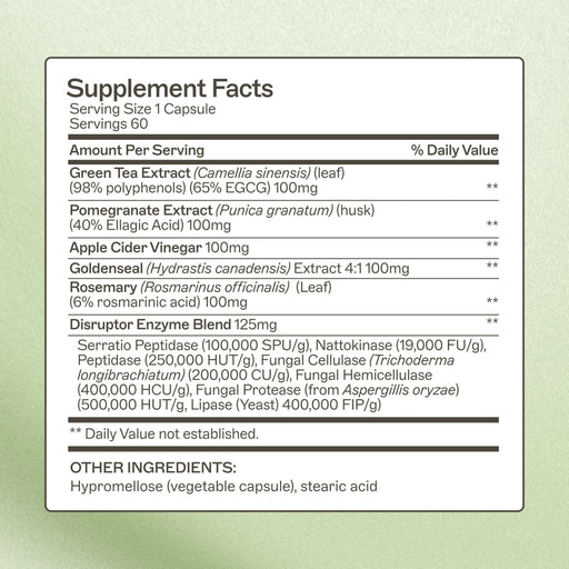 AMMD Biofilm Disruptor Supplement White Smoke