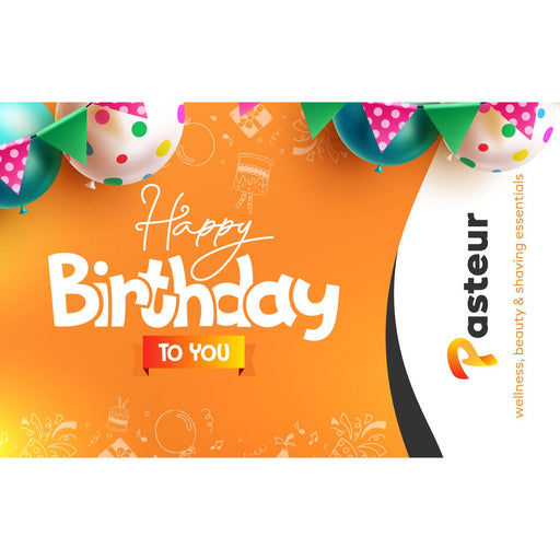 Gift Cards Happy Birthday E-Gift Card Gift Card White Smoke $5.00,$10.00,$25.00,$50.00,$100.00