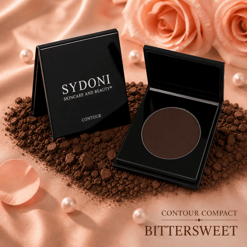 Sydoni Skincare and Beauty SYDONI CONTOUR POWDER-SINGLE PALETTE Net. Wt. 0.04kg Pressed Powder Black BITTERSWEET-Deep Espresso