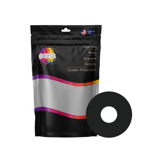 Peelz Black Patch Tape Designed for the FreeStyle Libre 3 Plus & Lingo Patch Medical Tape White Smoke 12-Pack (Set of 12 Patches),4-Pack (Set of 4 Patches)