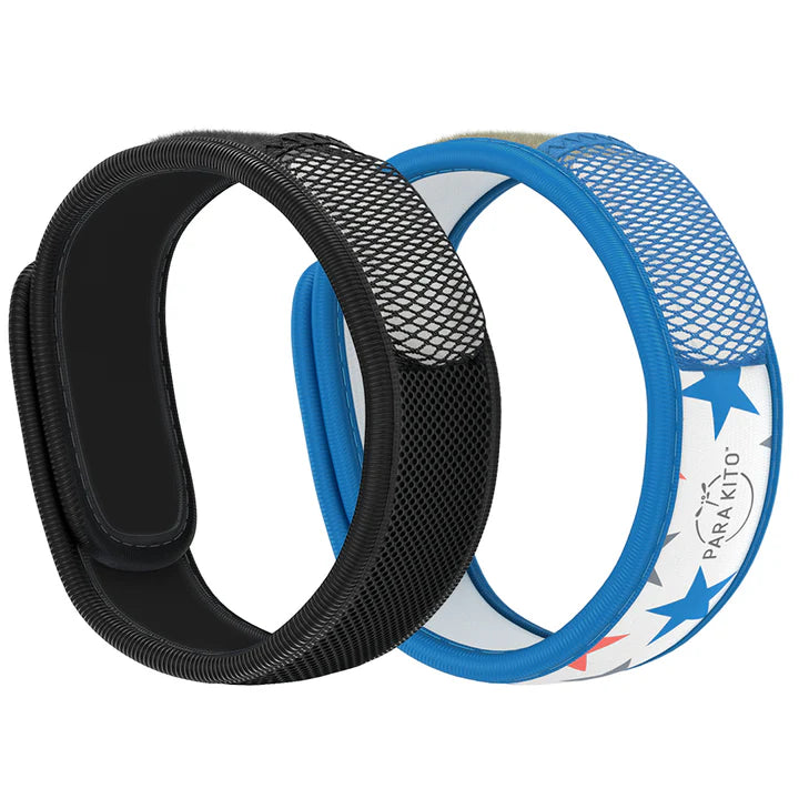 Para Kito Para Kito Mosquito Repellent Bonus Pack - 2 Wristbands with 2 refills Bug Repellent White Smoke