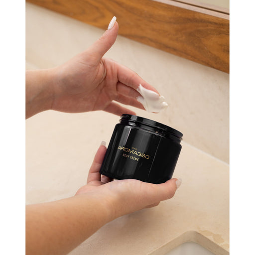 Aroma360 Black Body Crème Body Creme Gray 16oz