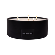 Aroma360 Iris 6-Wick Candle Candle Black Black