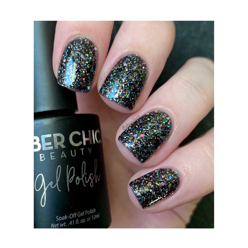 UberChic Beauty Will Haunt For A Good Holo - Gel Polish Gel Polish Dark Slate Gray