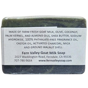 Fern Valley Soap Natural Goat Milk Soap | Sexy Exfoliating  Scrub For Men | Black Jack Goat Milk Soap Light Gray
