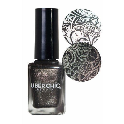 UberChic Beauty Black Pearl - Stamping Polish Stamping Polish Dark Slate Gray