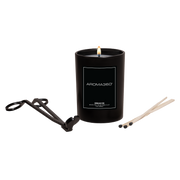 Aroma360 Dream On Single-Wick Candle Candle Black Black,White