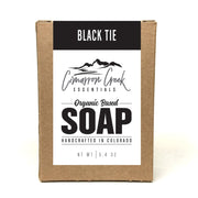 Cimarron Creek Essentials Black Tie Organic Bar Soap 5.4oz Bath & Body Rosy Brown Full Bar