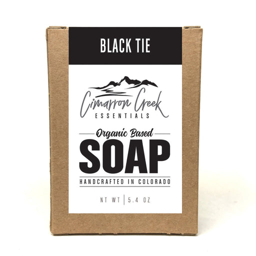 Cimarron Creek Essentials Black Tie Organic Bar Soap 5.4oz Bath & Body Rosy Brown Full Bar