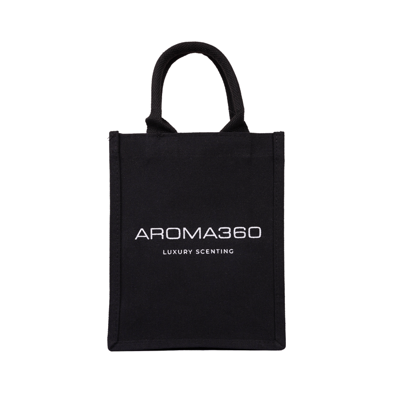 Aroma360 Luxury Canvas Tote Accessories Black Small / Black
