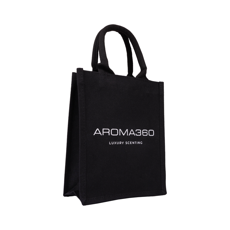 Aroma360 Luxury Canvas Tote Accessories Black Small / Black,Small / White,Large / Black,Large / White