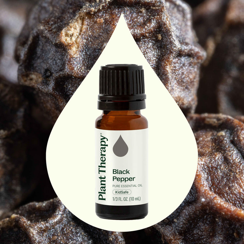 Plant Therapy Black Pepper Essential Oil Essential Oil Seashell 10 mL