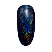 UberChic Beauty Say BOO and Scary On - Holographic Polish Regular Polish Black