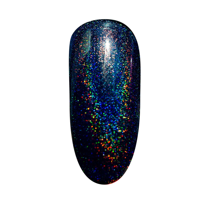 UberChic Beauty Say BOO and Scary On - Holographic Polish Regular Polish Black
