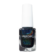 UberChic Beauty Say BOO and Scary On - Holographic Polish Regular Polish Dark Slate Gray
