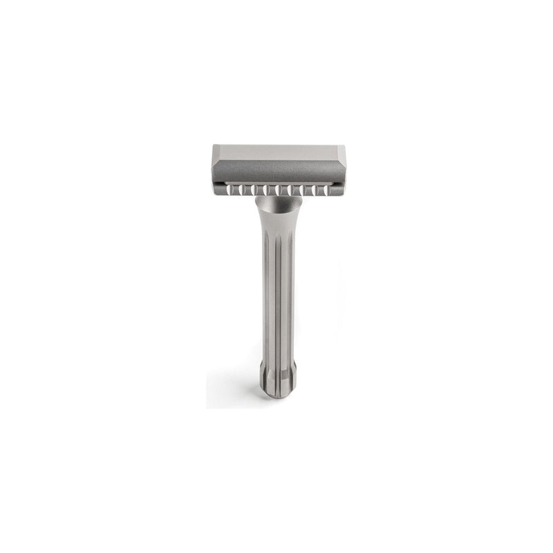 Blackland Razors Blackbird Titanium Razor Gray Satin / Standard / Safety Bar,Satin / Standard / Open Comb,Satin / Standard / Lite SB,Satin / Long / Safety Bar,Satin / Long / Open Comb,Satin / Long / Lite SB,Polished / Standard / Safety Bar,Polished / Standard / Open Comb,Polished / Standard / Lite SB,