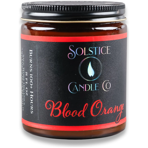 SageWork Organics Blood Orange Candle Candles Dark Slate Gray 8oz