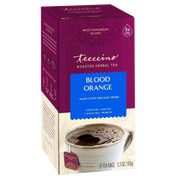 Teeccino Blood Orange Roasted Herbal Tea Herbal Tea Brown 25 tea bags