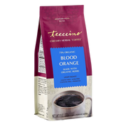 Teeccino Blood Orange Chicory Herbal Coffee Herbal Coffee Royal Blue 11 ounce ground