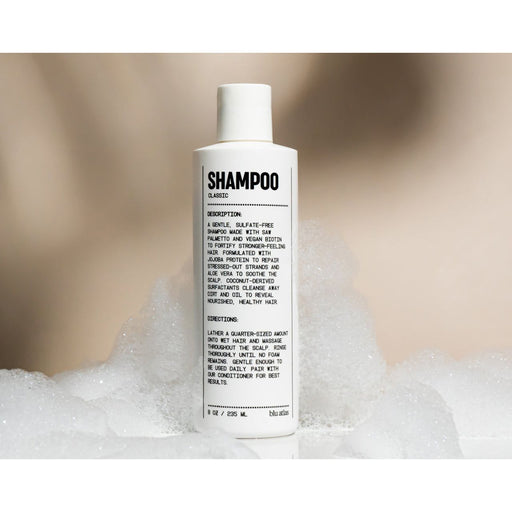 Blu Atlas Natural Shampoo Hair Light Gray Classic / 8oz,Classic / 16oz,Classic / 32oz,Coconut Apricot / 8oz,Coconut Apricot / 16oz,Coconut Apricot / 32oz,Santal Cedar / 8oz