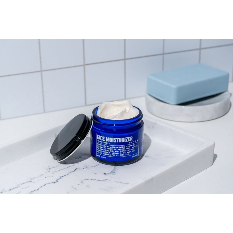 Blu Atlas Face Moisturizer Face Moisturizer Light Gray Single