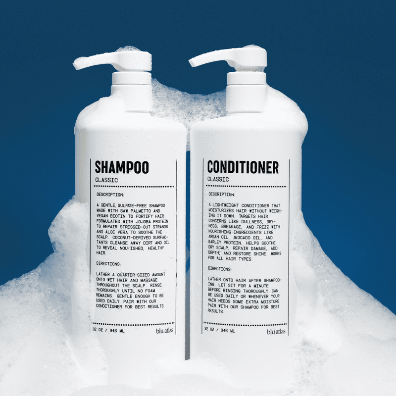 Blu Atlas Natural Shampoo Hair Lavender Classic / 8oz,Classic / 16oz,Classic / 32oz,Coconut Apricot / 8oz,Coconut Apricot / 16oz,Coconut Apricot / 32oz,Santal Cedar / 8oz
