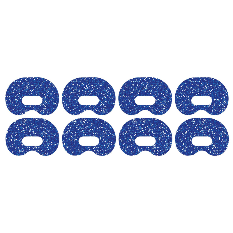 Peelz Blue Confetti Medtronic Guardian Connect Patch Tape - Pump Peelz Patch Medical Tape White Smoke 4-Pack Medtronic CGM Tape