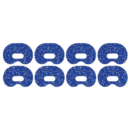 Peelz Blue Confetti Medtronic Guardian Connect Patch Tape - Pump Peelz Patch Medical Tape White Smoke 4-Pack Medtronic CGM Tape