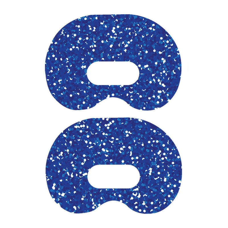 Peelz Blue Confetti Medtronic Guardian Connect Patch Tape - Pump Peelz Patch Medical Tape White Smoke 1-Pack Medtronic CGM Tape
