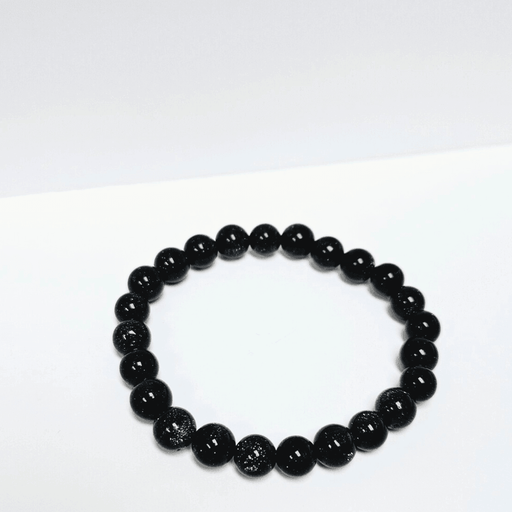 ZAQ Skin & Body Blue Sandstone Bracelet - uplifts your spirit White Smoke 6mm,8mm,10mm
